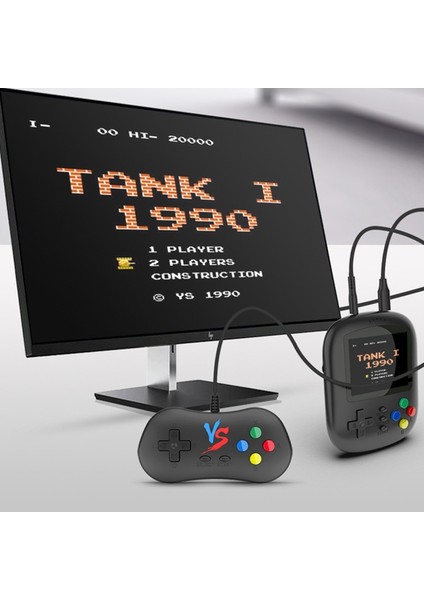 K21 Mini El Oyun Konsolu Tek-Siyah (Yurt Dışından)