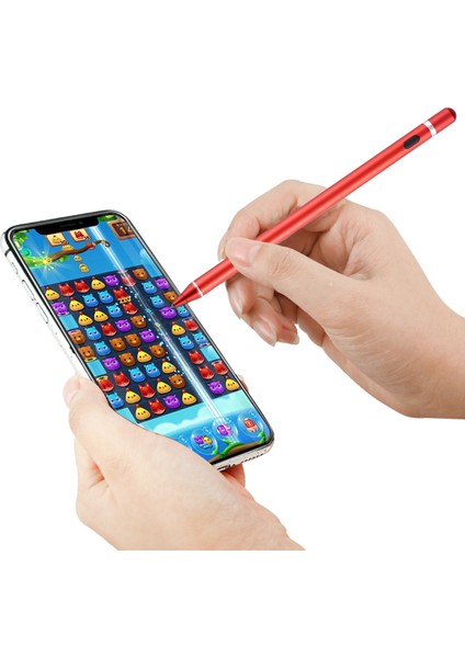 iPod Touch İçin Aktif Kapasitif Stylus Kırmızı (Yurt Dışından)