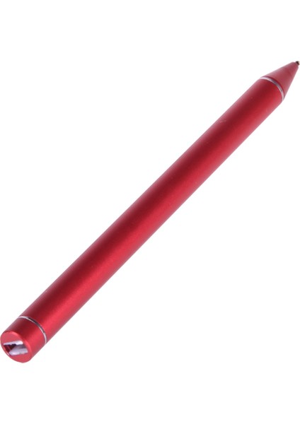 2.3 mm Süper Metal Nib Kapasitif Dokunmatik Ekran Stylus Kalem Kırmızı (Yurt Dışından)