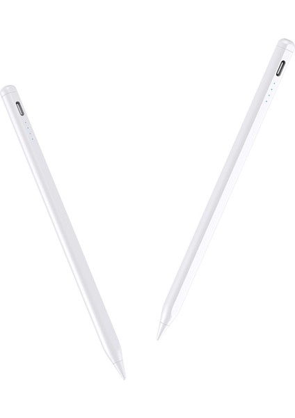 iPad İçin Mutural Yüksek Hassas Kapasitif Dokunmatik Stylus Kalem Beyaz (Yurt Dışından)