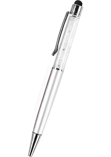 At-22 2 1 Evrensel Stylus Tükenmez Kalem Gümüş (Yurt Dışından)