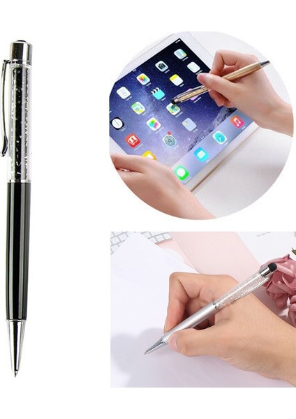 At-22 2 1 Evrensel Stylus Tükenmez Kalem Siyah (Yurt Dışından)