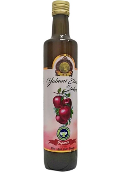 Organik Yabani Elma Sirkesi 500 ml