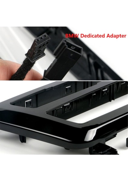 Bmw F32 F33 klima çerçevesi paneli ledli ışıklı piano black modelleri