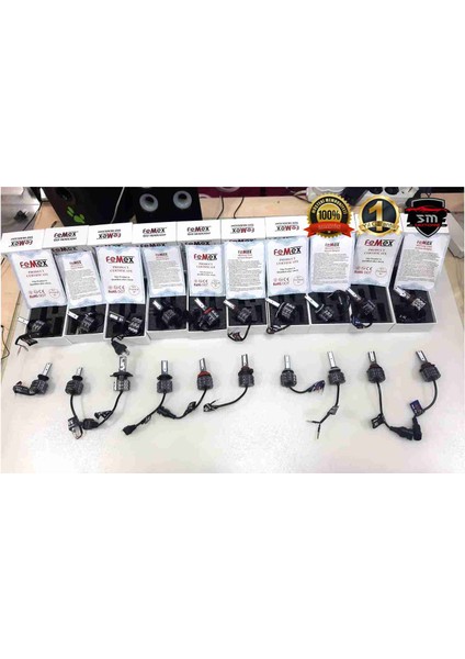 Femex Eco Power H1 Simsek Etkili Zenon Csp LED Xenon LED Headlig