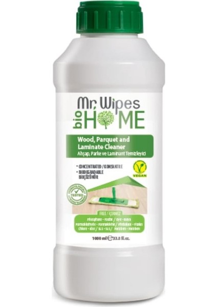 Mr. Wipes Ahşap, Parke ve Laminant Temizleyici 1 lt