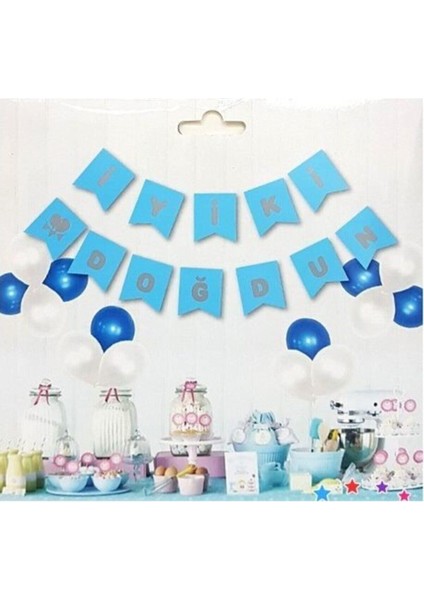 Paper Craft Yaldızlı Banner Iyiki Doğdun Yazısı fiyatları