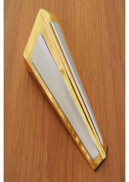 Ovit Metal Lükens Ayak Altın-Mat Krom 14 cm