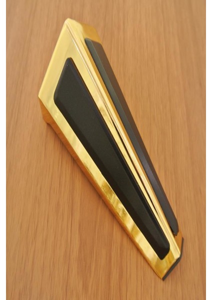 Ovit Metal Lükens Ayak Altın-Siyah 14 cm