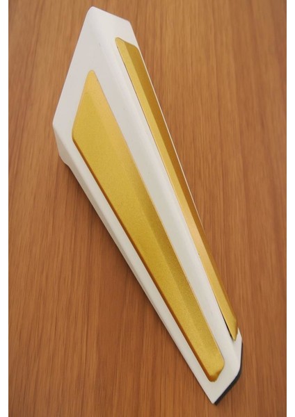 Ovit Metal Lükens Ayak Beyaz-Altın 14 cm