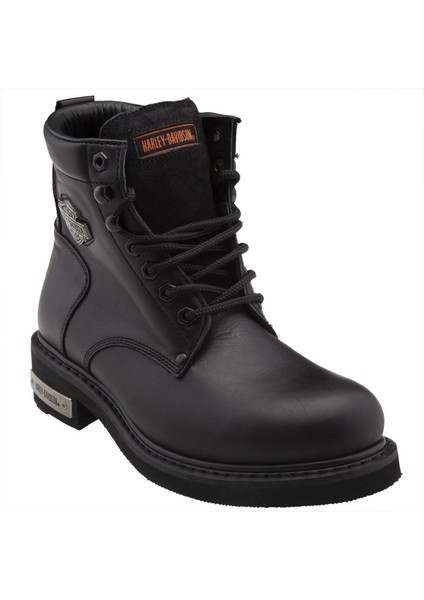 Harley-Davidson Gibson Erkek Bot Black // Deri