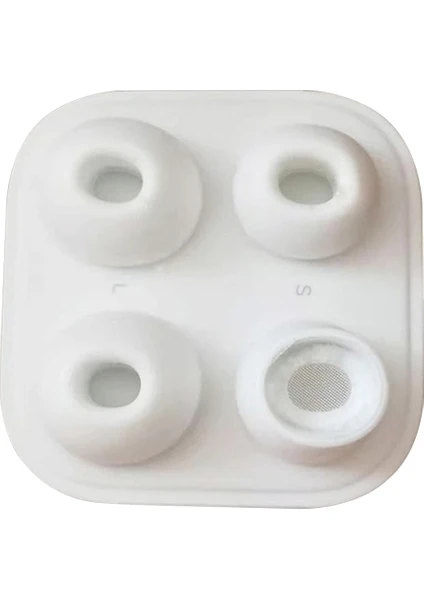 Airpods Pro Için 2 Çift Silikon Yedek Kulaklık Ucu Kulaklık Tıkacı