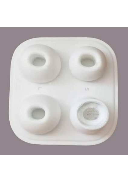 Airpods Pro Için 2 Çift Silikon Yedek Kulaklık Ucu Kulaklık Tıkacı