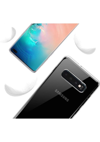 Samsung Galaxy S10 Plus Ince Şeffaf Esnek Silikon Kılıf fiyatları