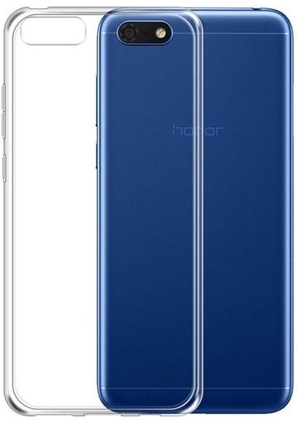 Huawei Honor 7s Y5 2018 Kılıf Şeffaf Silikon Kılıf + Nano Cam fiyatları