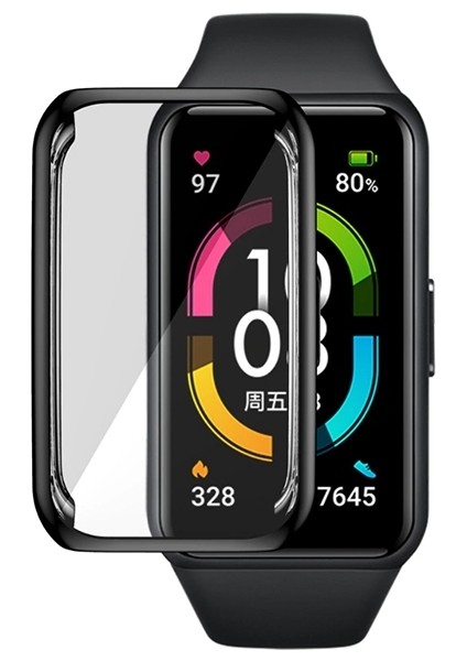 Huawei Honor Band 6 360 Koruma Ultra Ince Silikon Kılıf