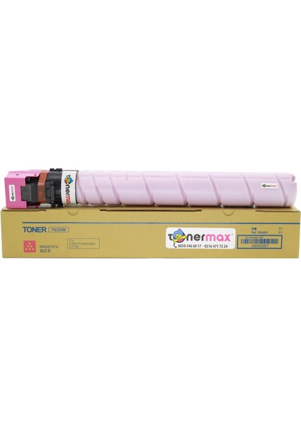 Tonertürk® Minolta TN-328 Muadil Toner Kırmızı / Bizhub C250I / C300I / C360I