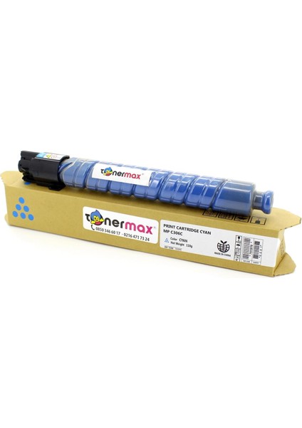 Tonertürk® Ricoh 842092 / MPC306 / MP-C307 / MP-C406 / MP-C407 Mavi Muadil Toner