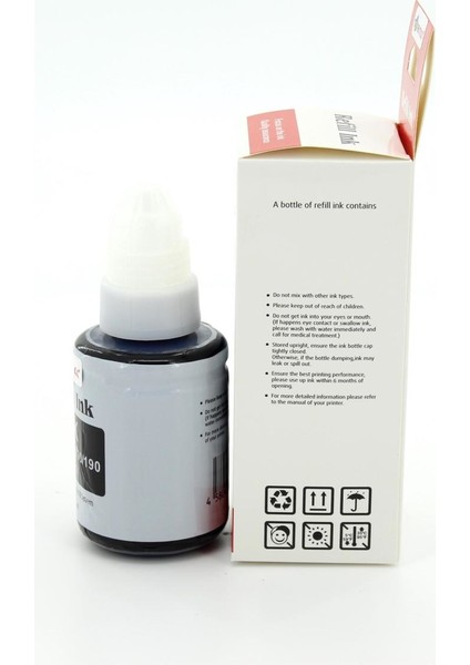 GI-490 Bk / Pixma G1400 / G2400 / G3400 Siyah Muadil Mürekkep fırsatları