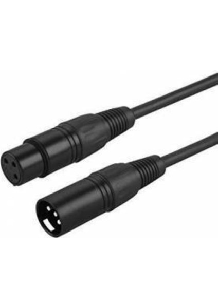 3 Pin Xlr Dişi-Erkek Hazır Mikrofon Kablosu Klotz/neutrik (1 Mt)