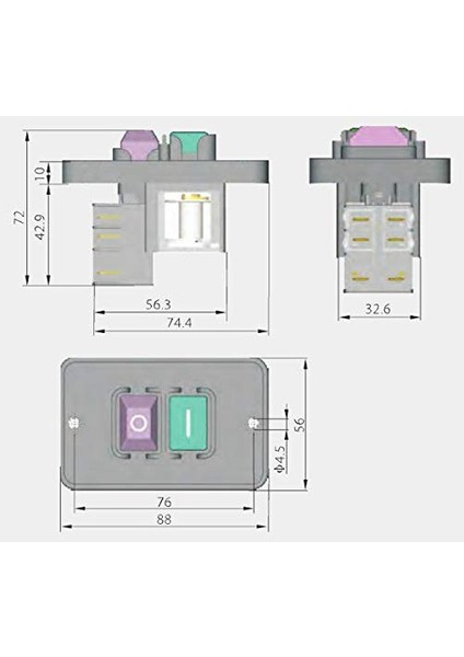 Makita Mlt 100 Şalter Switch