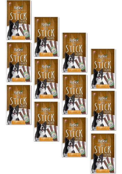 Dog Tahılsız Stick Beef Biftekli Köpek Ödül Çubuğu 3X11 gr (12 Adet)