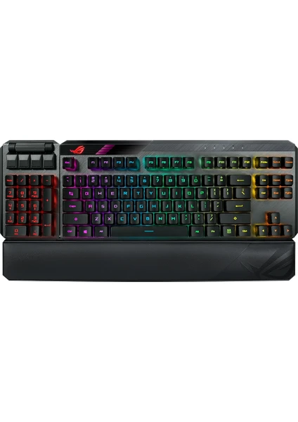 ASUS ROG Claymore II ROG RX Red Optical Switch Türkçe RGB Mekanik Kablosuz Gaming Klavye