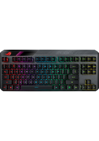 ASUS ROG Claymore II ROG RX Red Optical Switch Türkçe RGB Mekanik Kablosuz Gaming Klavye