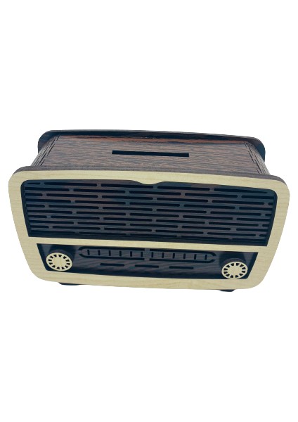 Myk Nostalji Radyo Görünümlü Kumbara