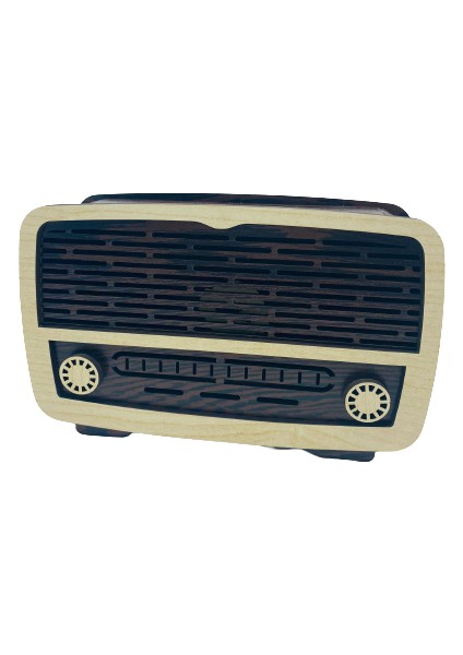 Myk Nostalji Radyo Görünümlü Kumbara