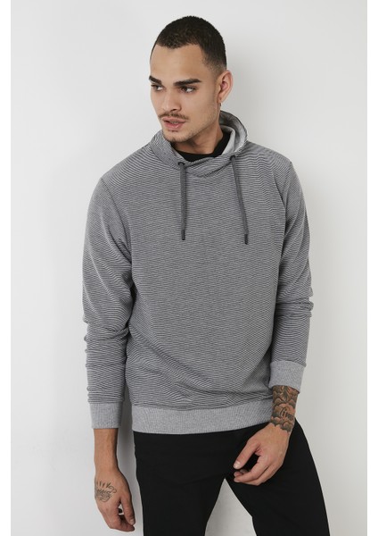 Pamuklu Dik Yaka Slim Fit Sweat Erkek Sweat 5905032 fiyatları