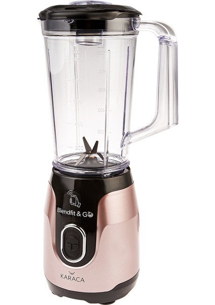 Blendfit Go Rosegold Smoothie Blender Set