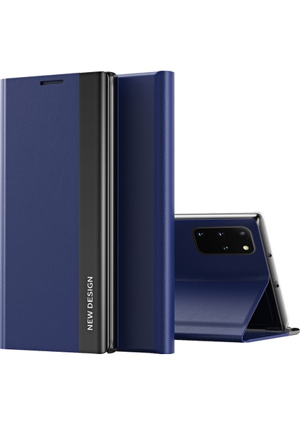 Samsung Galaxy S20 Plus Için Ince Flip Deri Manyetik Kılıf (Yurt Dışından)