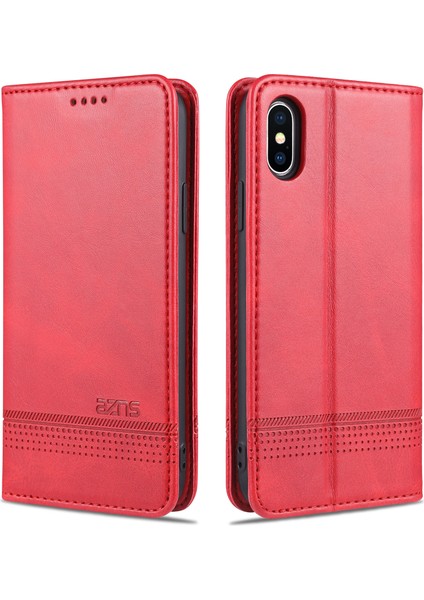 iPhone x / iPhone Xs Için Flip Manyetik Tpu Standlı Kılıf (Yurt Dışından)