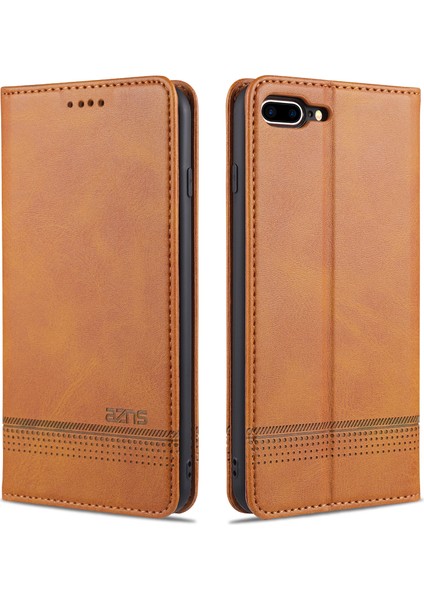 iPhone 7 Plus / 8 Plus Için Flip Manyetik Tpu Standlı Kılıf (Yurt Dışından)