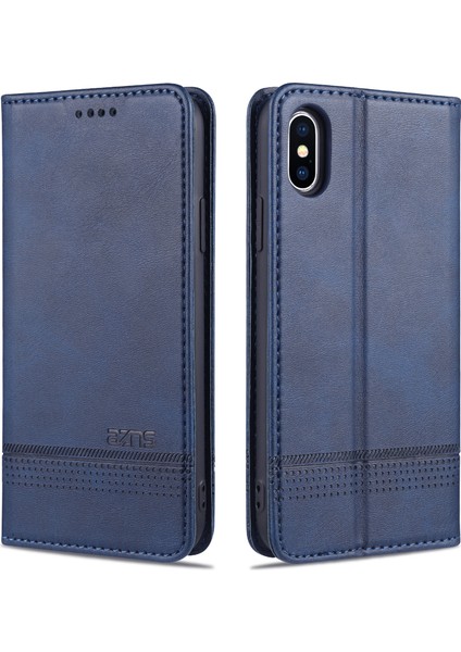 iPhone x / iPhone Xs Için Flip Manyetik Tpu Standlı Kılıf (Yurt Dışından)