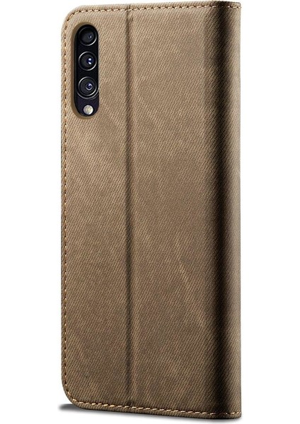 Samsung Galaxy A50 / A50S / A30S Için Retro Deri Flip Standlı Kılıf (Yurt Dışından) modelleri