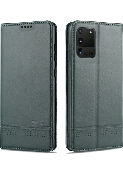 Samsung Galaxy S20 Ultra Için Flip Manyetik Tpu Standlı Kılıf (Yurt Dışından)