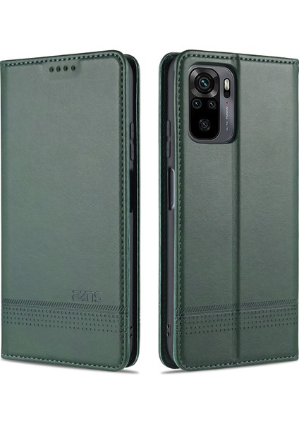 Xiaomi Redmi Note 10 4g / Note 10S Için Flip Manyetik Tpu Standlı Kılıf (Yurt Dışından)