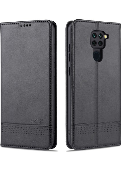 Xiaomi Redmi Note 9 Için Flip Manyetik Tpu Standlı Kılıf (Yurt Dışından)