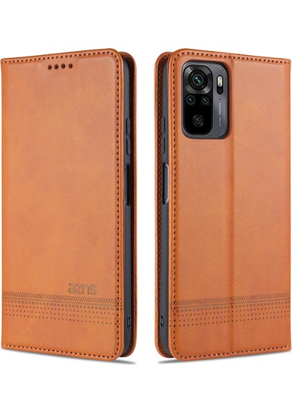 Xiaomi Redmi Note 10 4g / Note 10S Için Flip Manyetik Tpu Standlı Kılıf (Yurt Dışından)
