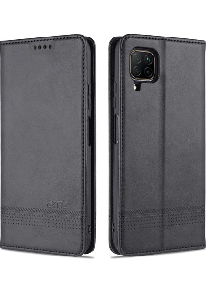 Huawei P40 Lite Için Flip Manyetik Tpu Standlı Kılıf (Yurt Dışından)