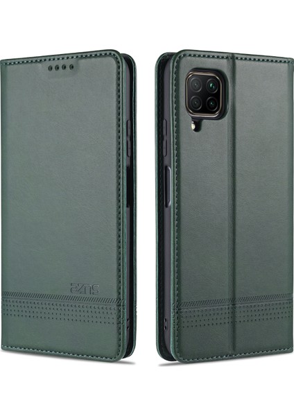 Huawei P40 Lite Için Flip Manyetik Tpu Standlı Kılıf (Yurt Dışından)
