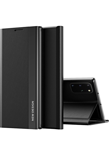 Samsung Galaxy S20 Için Ince Flip Deri Manyetik Kılıf (Yurt Dışından)