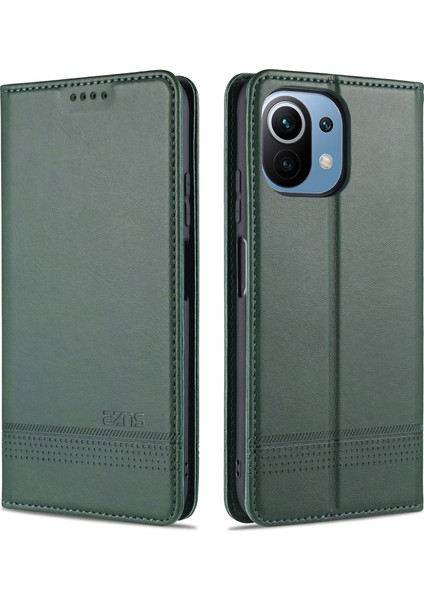 Xiaomi Mi 11 Lite Için Flip Manyetik Tpu Standlı Kılıf (Yurt Dışından)