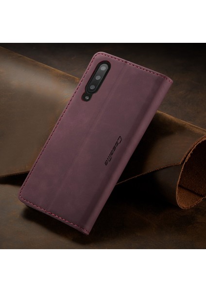 Samsung Galaxy A50 / A50S / A30S Için Retro Pu Deri Tpu Kart Bölmeli Manyetik Flip Standlı Kılıf (Yurt Dışından) fiyatları