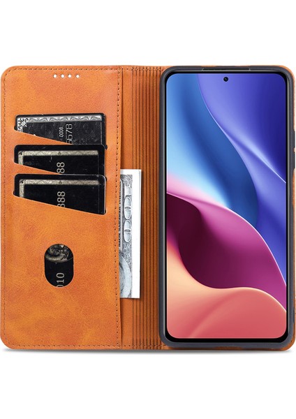 Xiaomi Redmi K40 / K40 Pro Için Flip Manyetik Tpu Standlı Kılıf (Yurt Dışından)