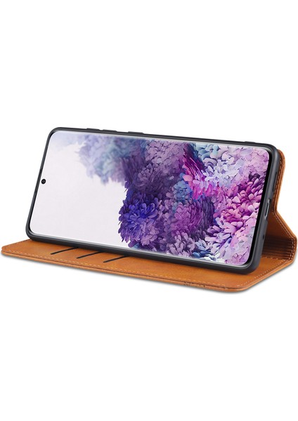 Samsung Galaxy S20 Plus Için Flip Manyetik Tpu Standlı Kılıf (Yurt Dışından)