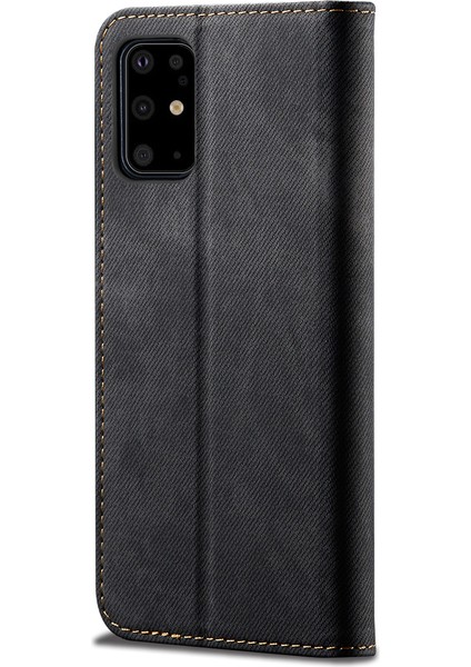 Samsung Galaxy S20 Plus Için Retro Deri Flip Cüzdan Standlı Kılıf (Yurt Dışından)
