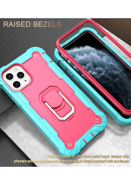iPhone 11 Pro Max Için Shockproof Yerleşik Standlı Kılıf (Yurt Dışından)